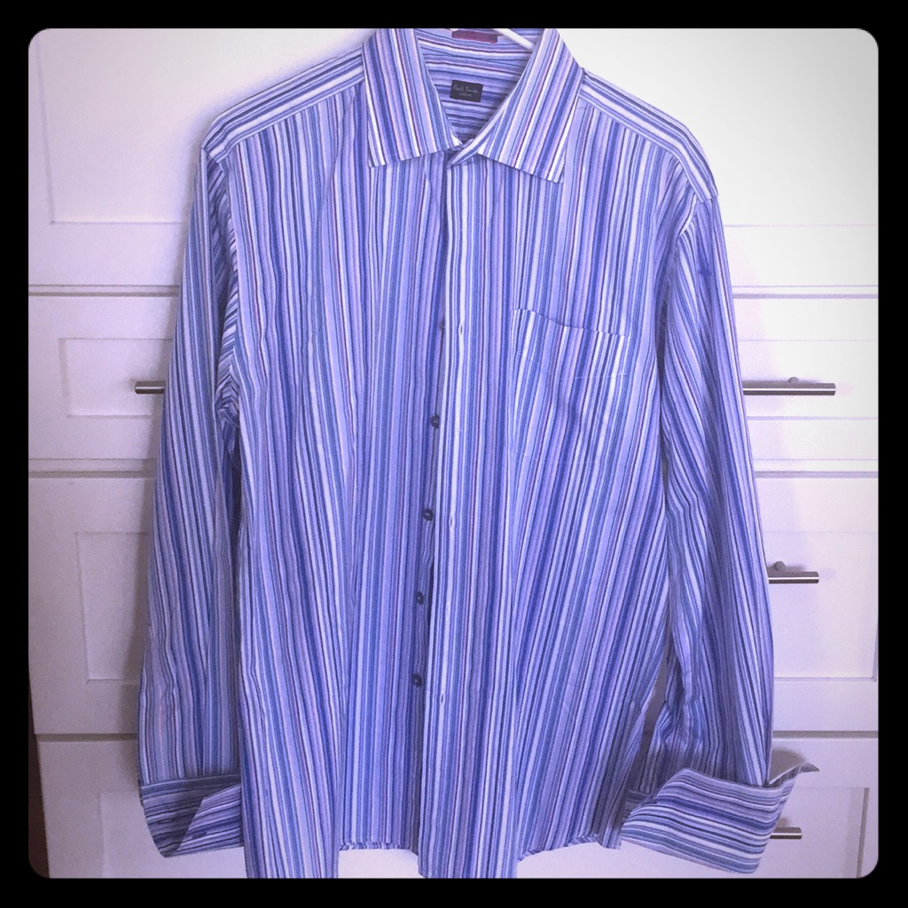 French Cuff Designer ShirtPaul Smith London